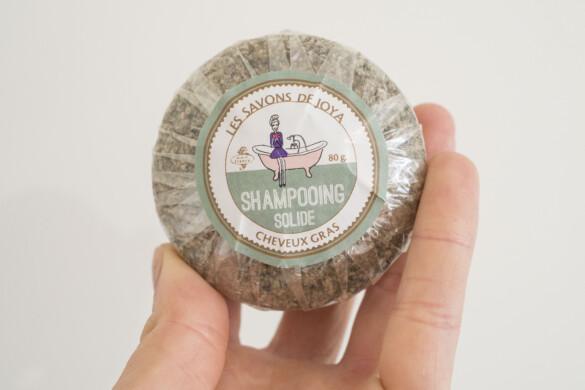 shampoing solide les savons de Joya