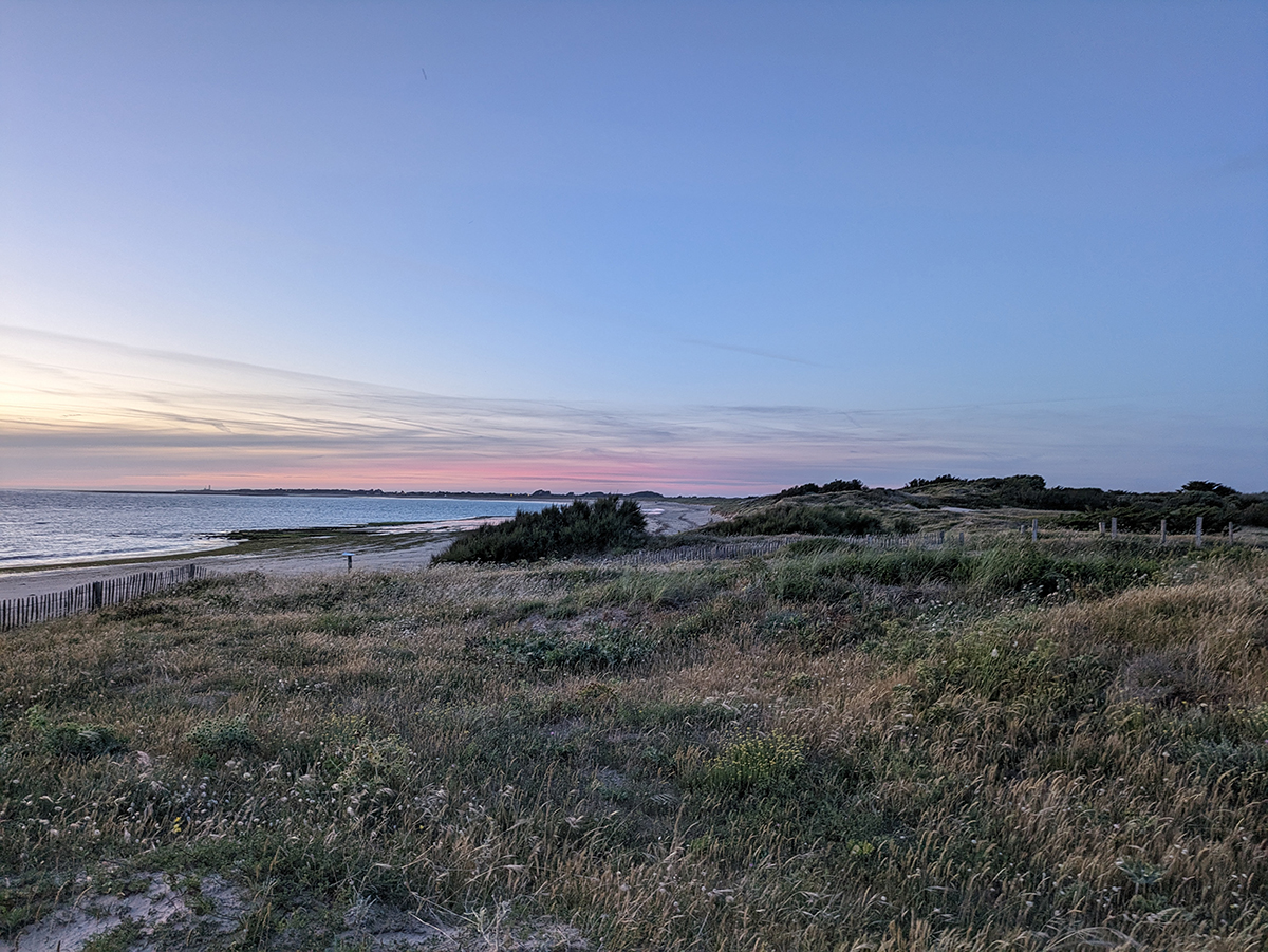 coucher de soleil ile d'oléron