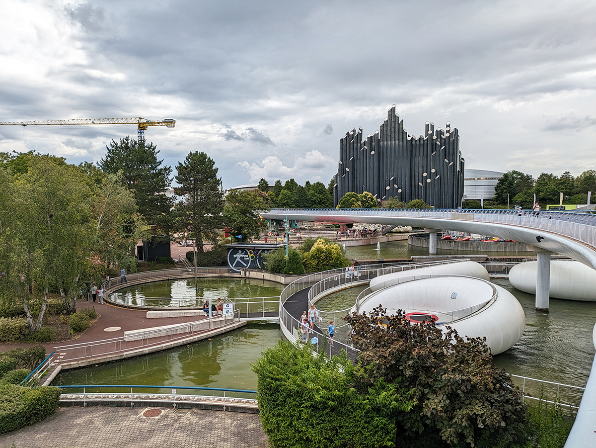 le futuroscope avec des enfants