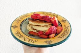 pancake sans gluten et sans lactose